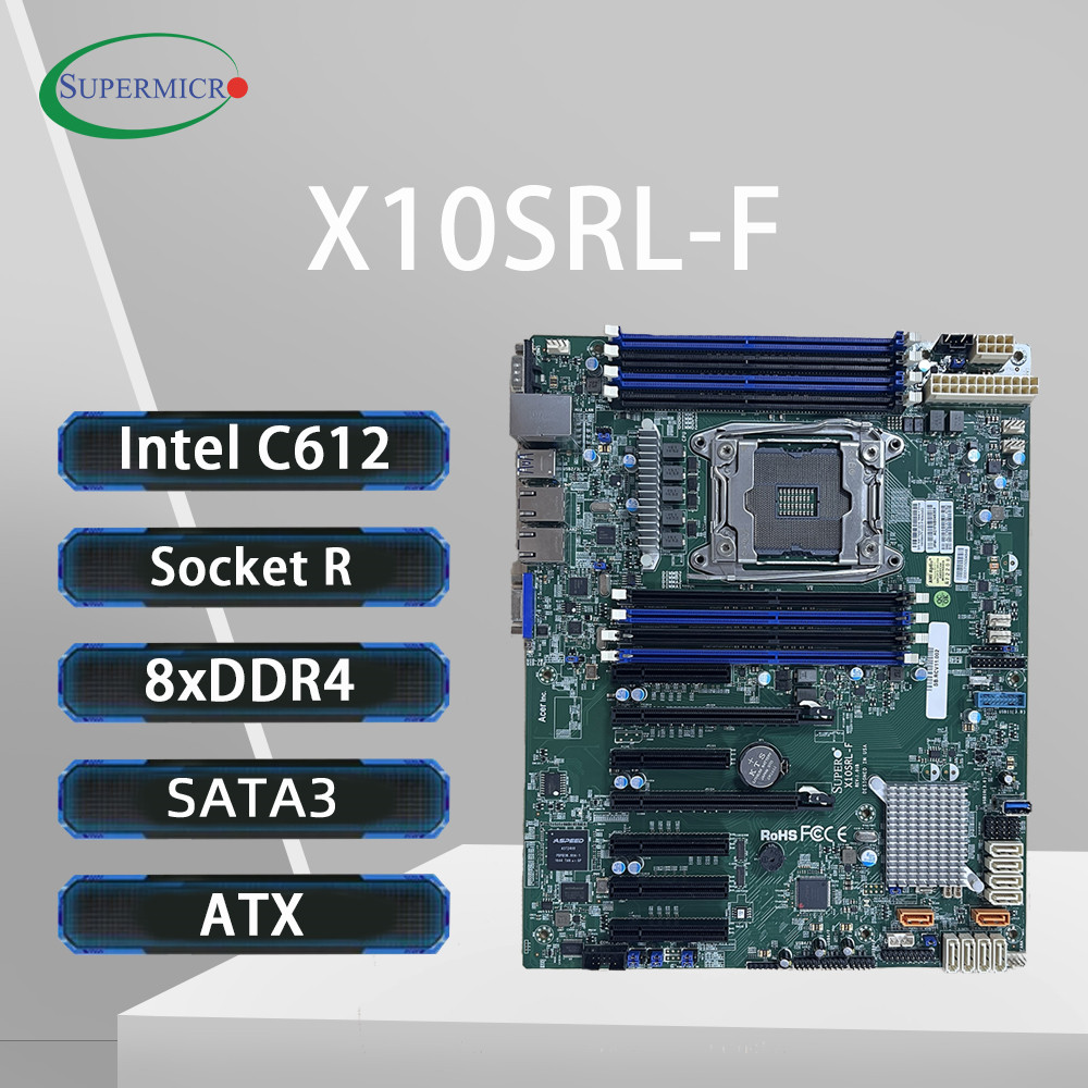 E5 2699 V4 - Placa-Mãe Supermicro X10SRL-F C612 LGA 2011-3
