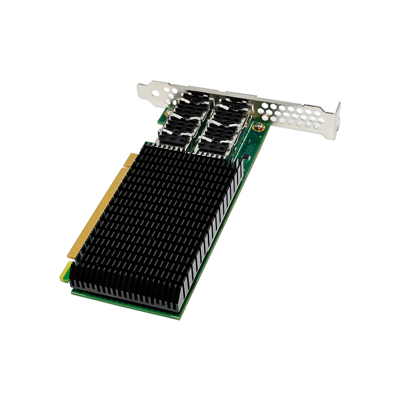 Placa Controladora PCIe4.0 X16 - 100Gbe Qsfp28 Network Card avaliação e preço